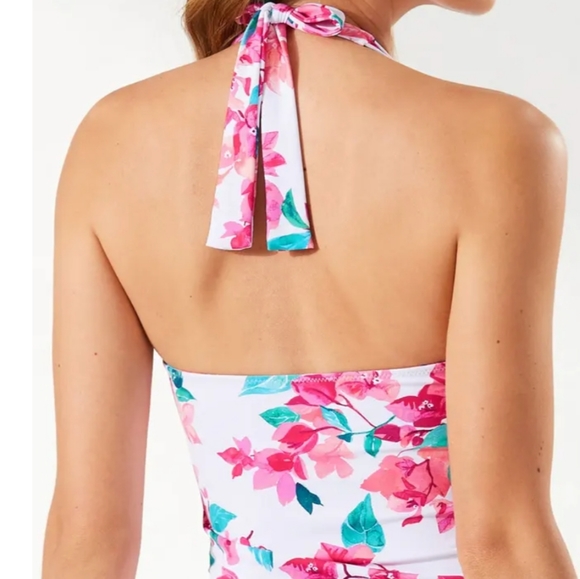 Tommy Bahama Reversible Halter Tankini Top Weekends Size XS NEW - Picture 3 of 16